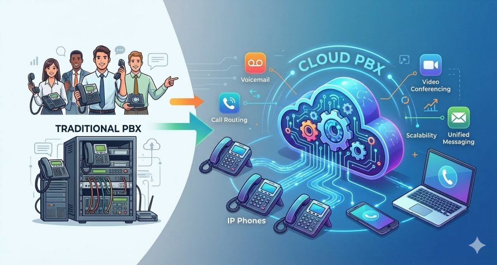 what is cloud pbx